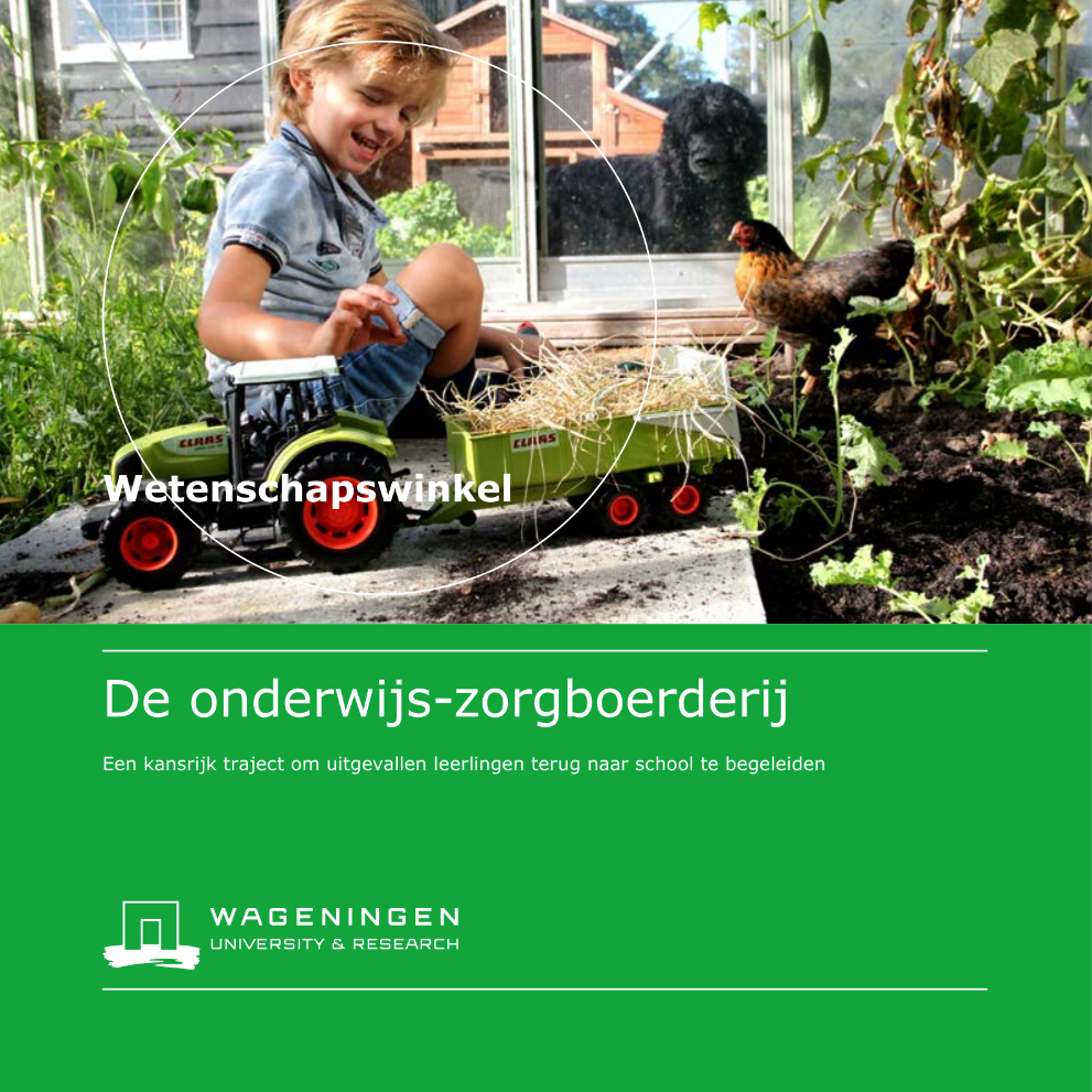 Kaft rapport De onderwijs-zorgboerderij